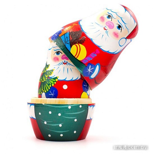 Развивающая игра Брестская Матрешка Для новогоднего декора (набор 7 шт)