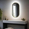 Зеркало с подсветкой eMZe 45x77 LED.UV.45.77.AUR (золото с УФ-окантовкой и подсветкой)