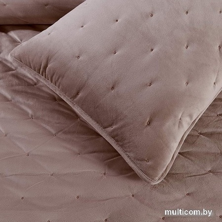 Набор текстиля для спальни Sofi De MarkO Иоланта 160х220 Пок-Ио-Пр-160х220 (пепельно-розовый)