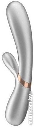Вибратор Satisfyer Hot Lover с функцией нагрева 4002514 (серебристый)
