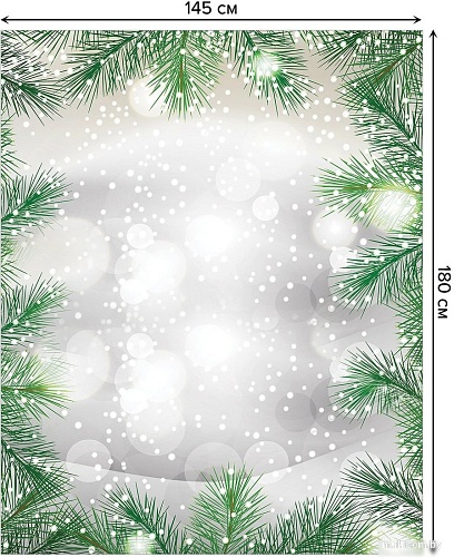 Скатерть JoyArty Ель вокруг tc_11154903 (145x180)