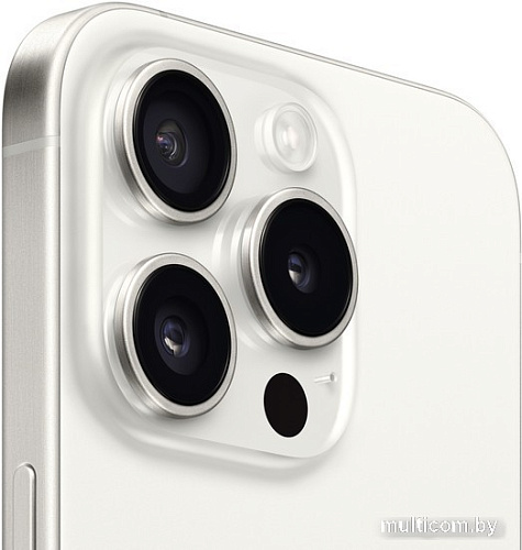 Смартфон Apple iPhone 15 Pro Dual SIM 512GB (белый титан)