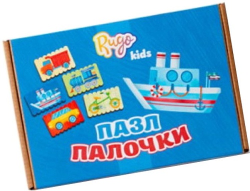Мозаика/пазл Rugo Пазл на палочках Транспорт PazlPal3