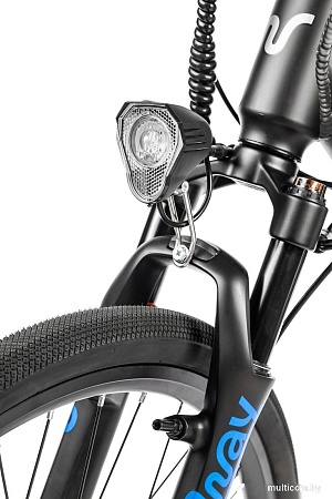 Электровелосипед MyWay Hill 1.0 250 28 (19, черный, матовый)