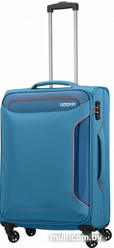 Чемодан-спиннер American Tourister Holiday Heat Denim Blue 67 см