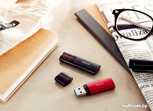 USB Flash Apacer AH25B 64GB (черный)