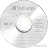 CD-R диск Verbatim 700Mb Verbatim DL Extra Protection 52x CakeBox 25 шт. 043432