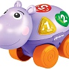 Развивающая игрушка Азбукварик Музыкальная каталочка. Бегемотик 2641