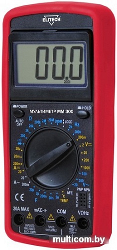Мультиметр ELITECH ММ 300