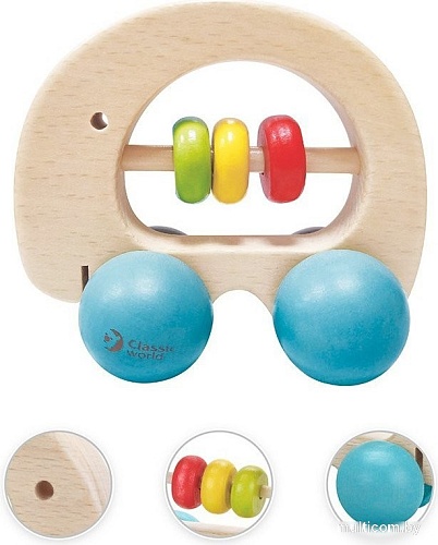 Погремушка Classic World Слоник CW30520