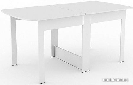 Стол-книга Bon Mebel Тайга миди (белый)