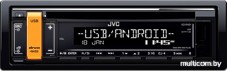 CD/MP3-магнитола JVC KD-R491