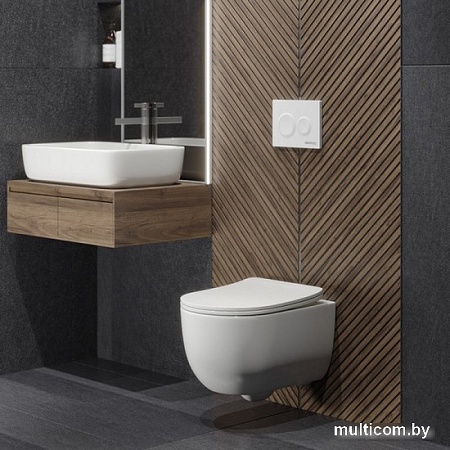 Панель смыва Berges Wasserhaus Novum O4 040064 (белый)