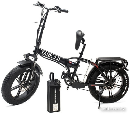 Электровелосипед Smart Balance Tank 2.0 2023 (черный)