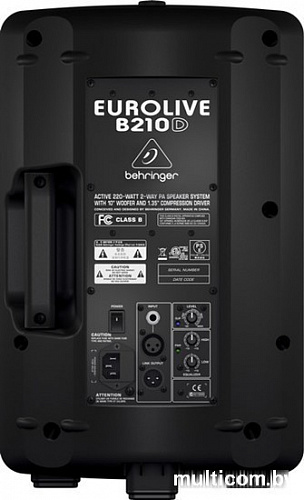 Концертная акустика BEHRINGER EUROLIVE B210D