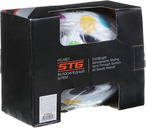 Cпортивный шлем STG HX-Y01A S/M (белый)