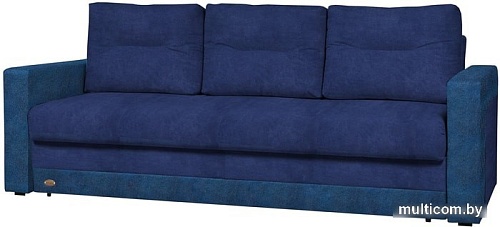 Диван Прогресс Тренд (микровелюр симпл 25/иск. замша калипсо 16)
