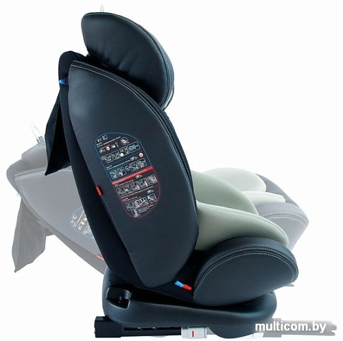 Детское автокресло Amarobaby Isofix ST-3 AMARO-2003-Hk (хаки)