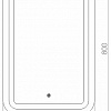 Silver Mirrors Зеркало Мальта 55х80 ФР-00000941