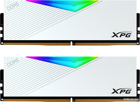 Оперативная память ADATA XPG Lancer RGB 2x16ГБ DDR5 6800 МГц AX5U6800C3416G-DCLARWH