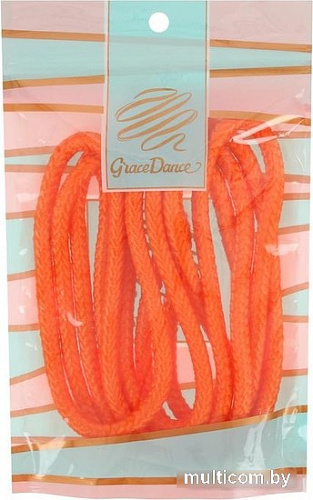 Скакалка Grace Dance 3619270 (3 м, оранжевый)