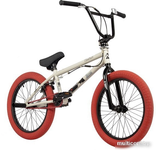 Велосипед Novatrack Crow 2024 20BMX.CROW.GR4 (серый)