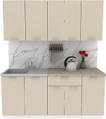 Готовая кухня ЭлиГард Lion 1.8 (персидский жемчуг/малага)