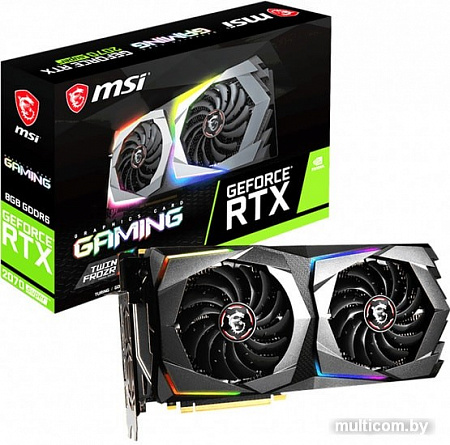 Видеокарта MSI GeForce RTX 2070 Super Gaming 8GB GDDR6