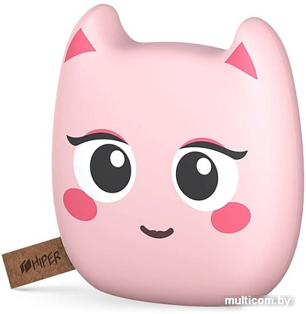 Портативное зарядное устройство Hiper Zoo 8000 Ice Cream (розовый)