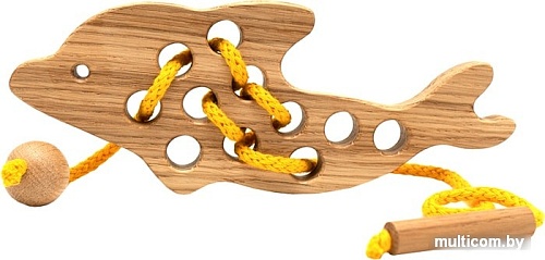 Шнуровка Polle Toys Дельфин TO0311OA00 (дуб)