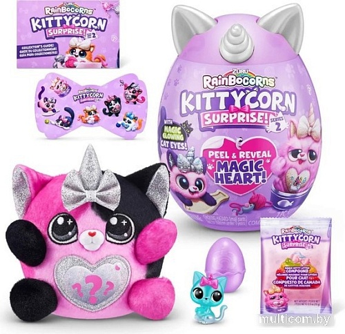 Кукла-сюрприз Zuru Rainbocorns Kittycorn Surprise 9279