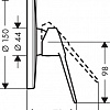 Смеситель Hansgrohe Novus Loop 71365000