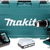Ударная дрель-шуруповерт Makita HP457DW (с 1-им АКБ, кейс)