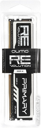 Оперативная память QUMO ReVolution Primary 8GB DDR4 PC4-25600 Q4Rev-8G3200P16Prim