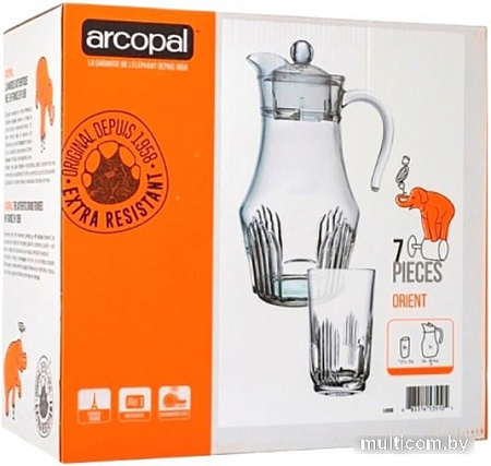 Набор стаканов для воды и напитков Arcopal Orient L4986