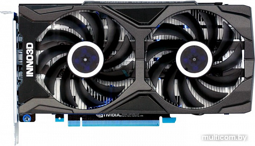 Видеокарта Inno3D GeForce RTX 2060 Super Twin X2 8GB GDDR6 N206S2-08D6X-1710VA15L