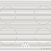 Варочная панель Rainford RBH 7604 BM1 (белый)