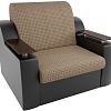 Кресло Лига диванов Сенатор 100699 80 см (коричневый/черный)