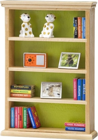 Мебель для кукольного домика Lundby Книжный шкаф 60305000