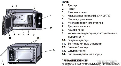 Микроволновая печь Sharp R6000RK