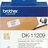 Самоклеящаяся термобумага Brother DK11209 (29x62 мм, 800 шт)