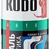 Эмаль Kudo Для пластика RAL 3020 (520мл, красный)