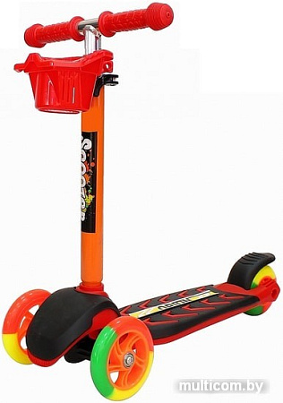 Самокат Orion Toys Midi 164в5 (красный)