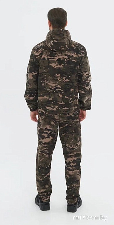 Костюм Huntsman Стрелок летний Сорочка смесовая Черный мультикам (р-р 56-58/182-188)