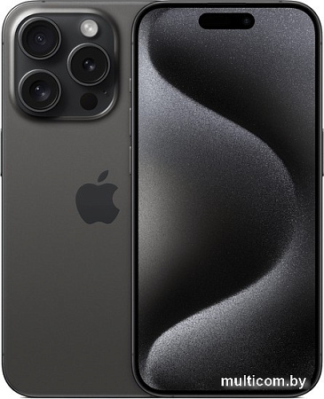 Apple iPhone 15 Pro 128GB (черный титан)