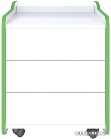 Тумба VMM Game Case 50 White Green CS-2WEGN (белый/зеленый)