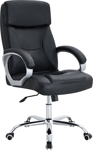 Офисное кресло Деловая обстановка Лагуна ВМ-586 (черный)