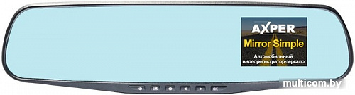 Автомобильный видеорегистратор Axper Mirror Simple