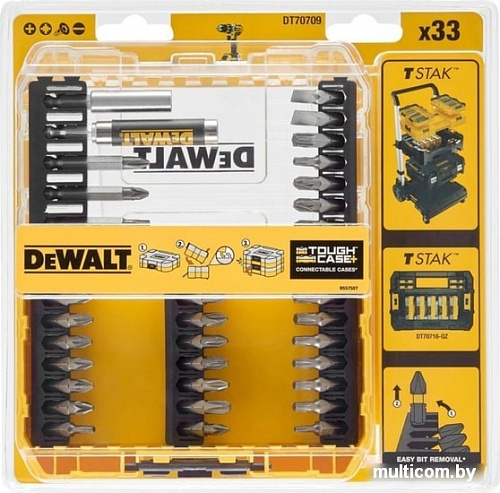 Набор бит DeWalt DT70709