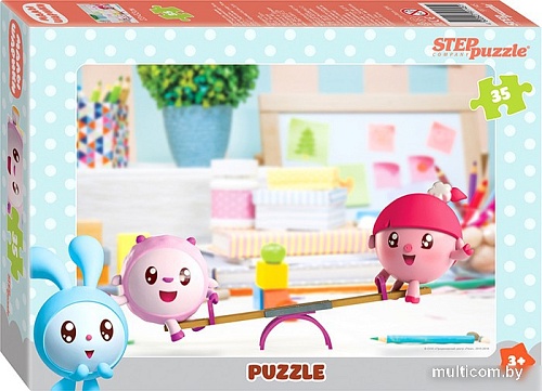 Мозаика/пазл Step Puzzle Малышарики 91145 (35 эл.)